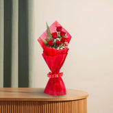 Crimson Love 6 Roses Bouquet
